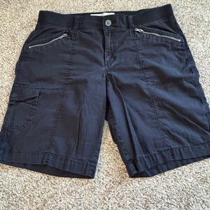 Sonoma Black Cargo Shorts Size 10